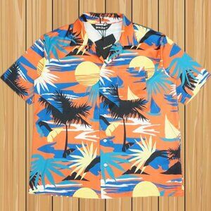 Palm Angels Round Neck Short Sleeve